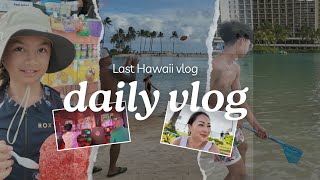 Last HAWAII VLOG *Casual Family Vlog on our last day! | JustSissi