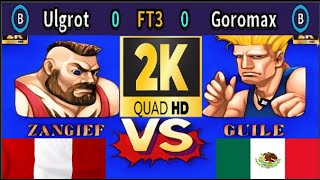 Street Fighter II' - Hyper Fighting - Ulgrot VS Goromax - FT3