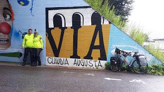 #viaclaudiaaugusta Radreise 2021 - Tag 9:  Von Riva del Garda am Gardasee entlang nach Verona