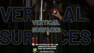 How Industries Use WD-40 Specialist® Gel Lube on Vertical Surfaces