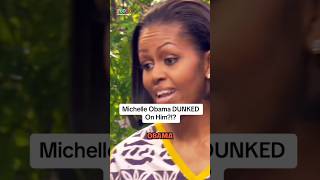 #MichelleObama DUNKED On Him?!? #shorts