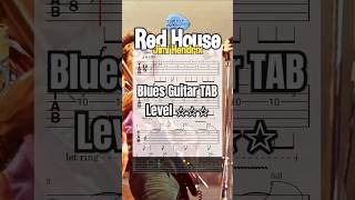 Red House - Jimi Hendrix- Guitar TAB