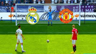 FIFA 23 I REAL MADRID VS MAN UTD I PENALTY SHOOTOUT I PC NEXT GEN I 4K