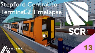 Day 13 | Stepford Central to Terminal 2 Timelapse | Stepford County Railway