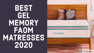 BEST GEL MEMOERY FOAM METRESSES 2020 | Amazing 2020