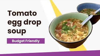 Tomato Egg Drop Soup