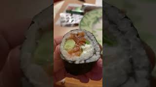 Salmon, Eel, Shrimps, Cheese and Rice! #food #sushi  #recipe #shorts #rice