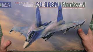 Kittyhawk 1/48 Su-30SM Flanker H Kit Unboxing & Review