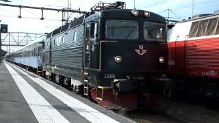 🇸🇪 Östersund Sweden SJ 70/74 night train