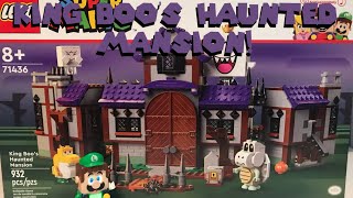 Lego Super Mario King Boo's Haunted Mansion Set Review!- Dimitendo