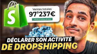 Comment déclarer son activité de dropshipping (création micro-entreprise)