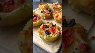 البطاطس الحارة بالجبنة❤️Spicy Cheesy Baked Potatoes #shorts #ترند