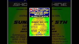 See you all at may in the bay #herveybay #qld #aussiecarculture #carculture #v8 #frasercoast #cars