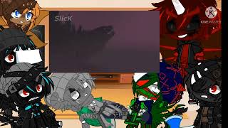 Monsterverse Kaijus+FW Godzilla React To Destroyah Vs Godzilla [#slick] [Primus]