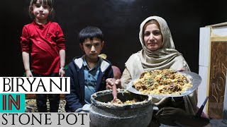 CHICKEN BIRYANI IN NEW STONE POT | AMAZING AROMA FROM THIS POT |