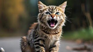 Cute cat sounds videos || Angry kitten sounds || Cat Meowing