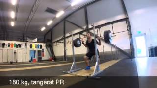 Pansar tar PR i Back Squat