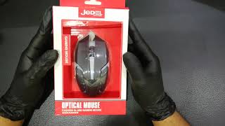 Optical Mouse Unboxing | Gaming mouse Unboxing | Fashion Glare Gaming Mouse | jedel mouse unboxing