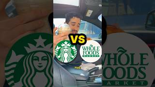 Starbucks VS Whole Foods - Breakfast #animalbased