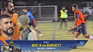 MSC B vs BURDETT - ILFL VETS 7s - TVL17 - 10 NOVEMBER 2022