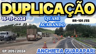 DUPLICAÇÃO DA BR101 ENTRE ANCHIETA E GUARAPARI (ATUALIZAÇÃO DAS OBRAS) #br101 #espiritosanto #obras