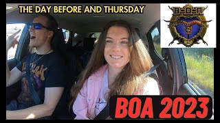 BLOODSTOCK 2023 PART 1: The night before, hotel Stay, Thursday camp, bands, DJ night.