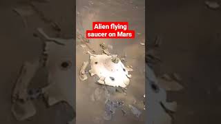 NASA released photos of Alien 👽 flying saucer on Mars