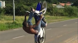 One Leg Over The Handle Yz125 Wheelie ( @BikeLifeTrevvv )