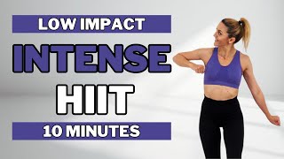 🔥10 Min LOW IMPACT HIIT🔥FAT BURNING CARDIO & TONING🔥ALL STANDING🔥NO JUMPING🔥NO REPEAT🔥