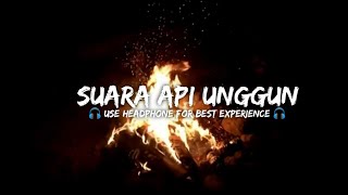 RELAKSASI SUARA API KAYU BAKAR DISERTAI HUJAN DAN PETIR