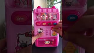 Most Amazing & Enjoyable Hello Kitty Mini Vending Machine 😻 #trending #viral #satisfying #shorts