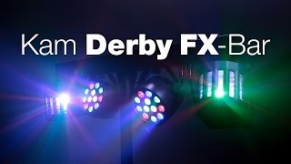 Kam Derby FX Bar - sensational DJ lighting effects rig