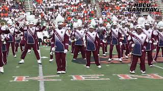 South Carolina State halftime vs FAMU  | HBCUGameDay.com