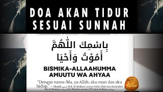 doa akan tidur sesuai sunnah_pondok tahfidz al qur'an abu khoiri ashbar