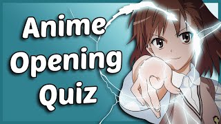 Anime Opening Quiz - 25 Openings [MEDIUM]