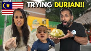 Trying DURIAN for the FIRST TIME in Kuala Lumpur! 🇲🇾