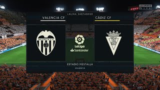 FIFA 23 - VALENCIA CF VS CÁDIZ CF | LA LIGA SANTANDER | Full Match PS5 Gameplay | 4K