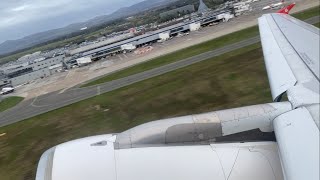 Edelweiss Departure above Edinburgh! Inside the Airbus A320-200