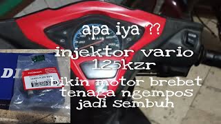 Penyakit langganan keluarga honda beat,vario110,scoopy brebet dll