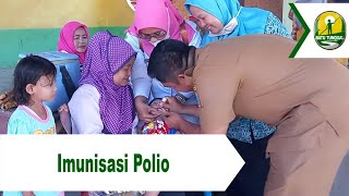 Imunisasi Polio putaran kedua di Batu Tunggal