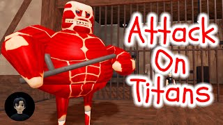 Attack On Titan Barry’s Prison Run | Roblox Obby | Mobilegameplay | Walkthrough 2024