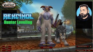 🔴 LIVE - WoW Hunter Leveling in a Yeti suite - Episode 2