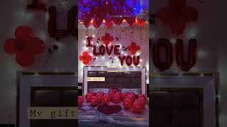 Marriage night setup||balloon decore||9979792970 for booking #trending #surprise #gift