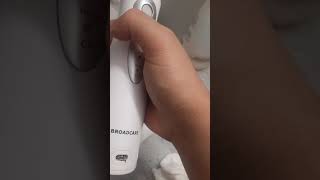 Shit amazon water floss broken n running by itself whole night