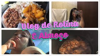 VLOG UM DIA COMIGO NA OUTRA CASA + ALMOÇO ! MÃE AOS 16