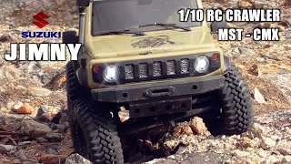 Suzuki New Jimny Gen4 | MST CMX | 1:10 Scale RC Car Crawler | Off road Mountain trail Ep#17