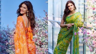 Kriti Sanon Ethnic Saree Collection . FASHION FIESTA .