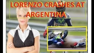 2016 Argentina MotoGP Full Race Wrap on LORENZO CRASHES OUT - Official News