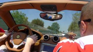 Ferrari California ride in Maranello - HD