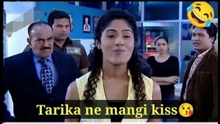 Tarika ne Mangi kiss 😘 | Abhijit Funny 😂 Reaction | CID Funny Episode |